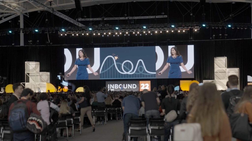 main stage at INBOUND 2022