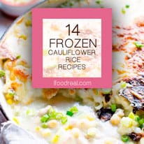 frozen cauliflower recipes