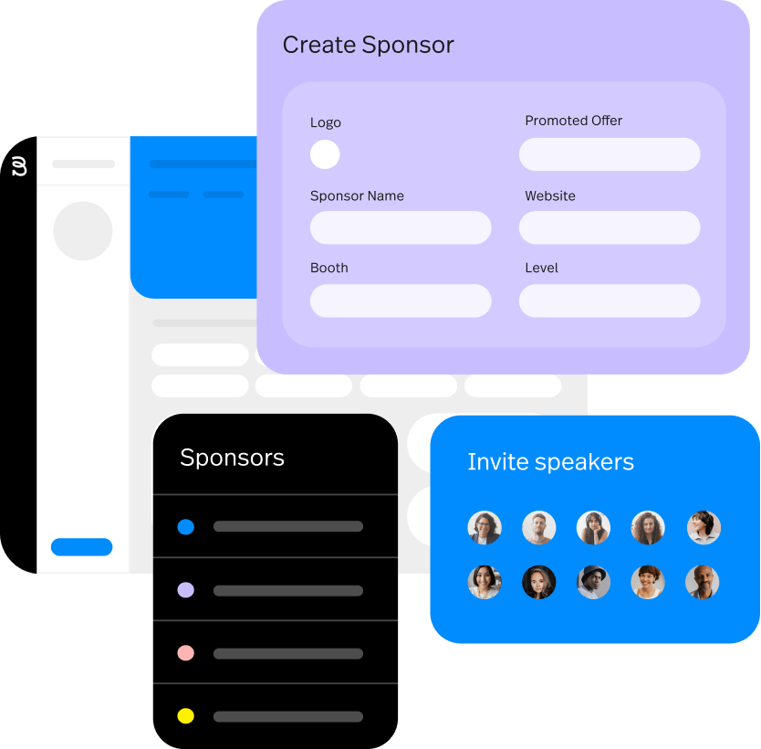 A dedicated speaker portal