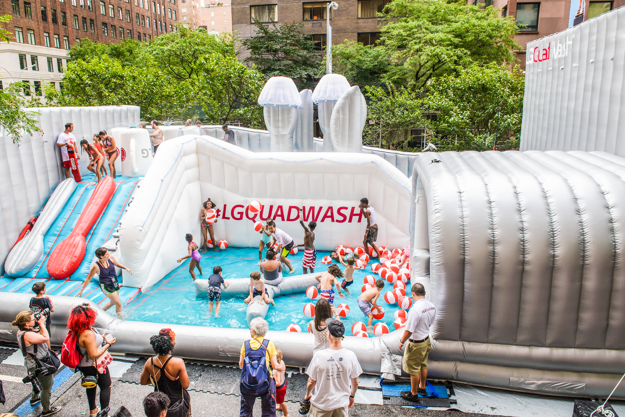 LG Quadwash Water Park Event