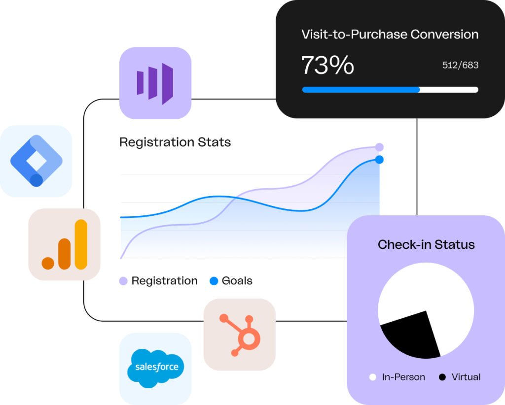 event registration and ticketing illustration